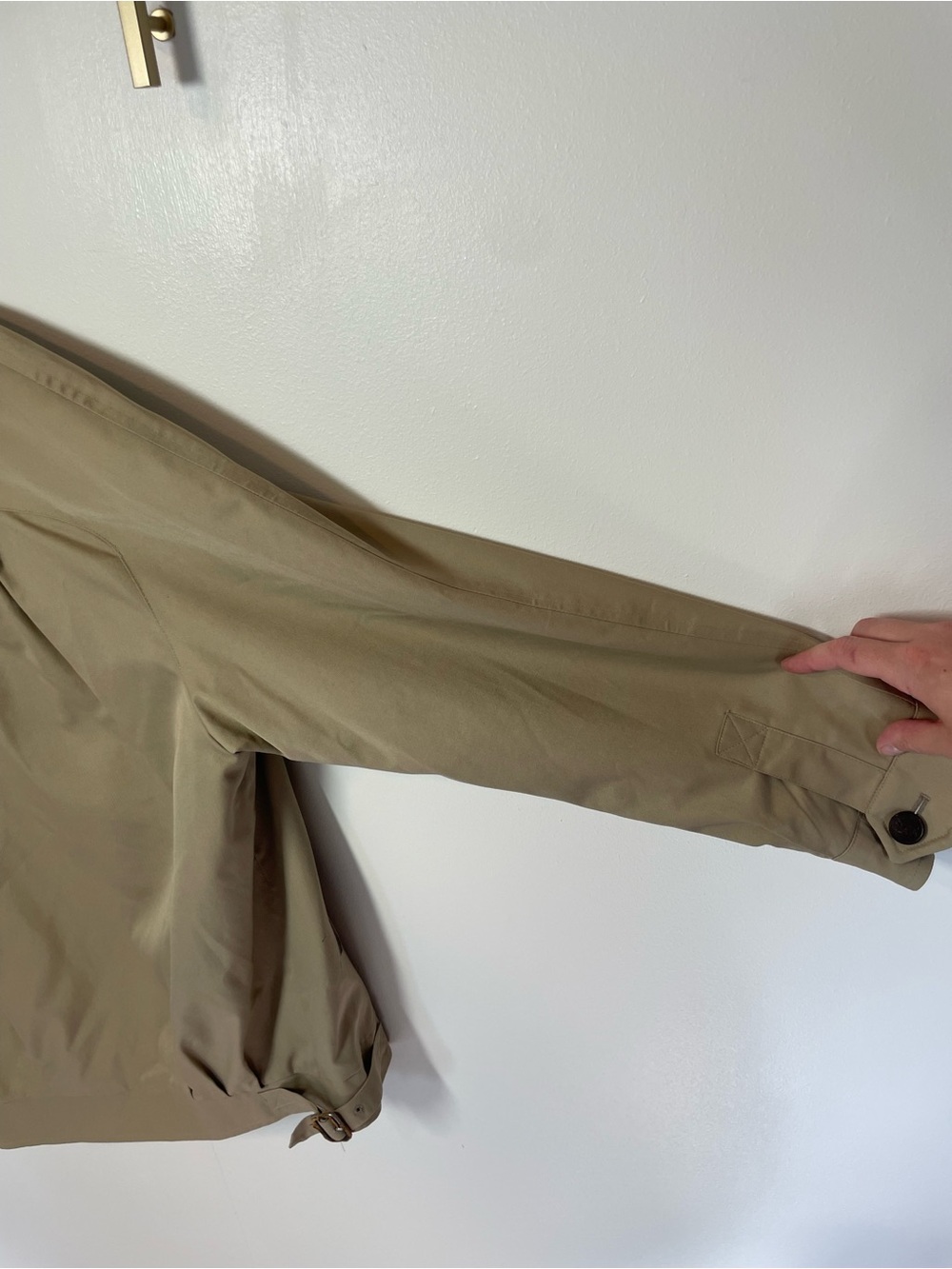 Vintage Burberry Men’s Classic Tan Harrington Jacket - Picture 7 of 9